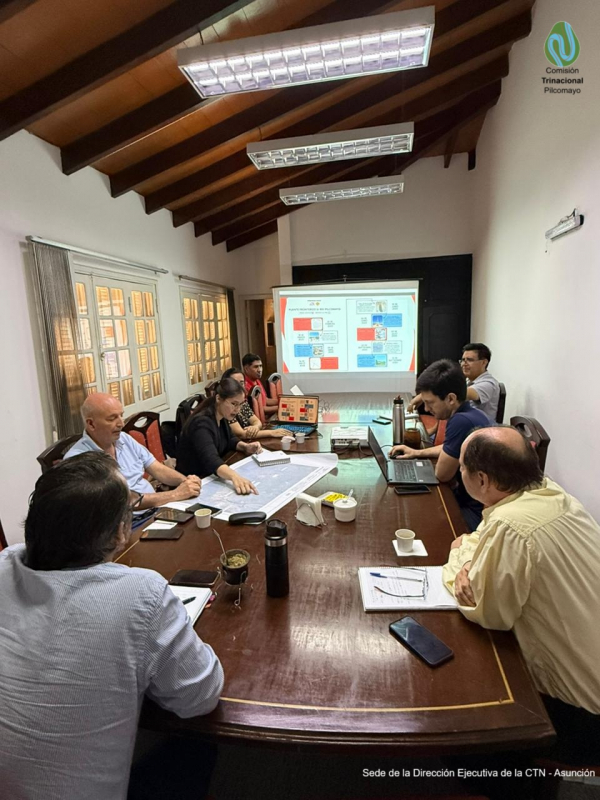 Personal del Consorcio CHACO, visitan la sede de la Dirección Ejecutiva de la CTN