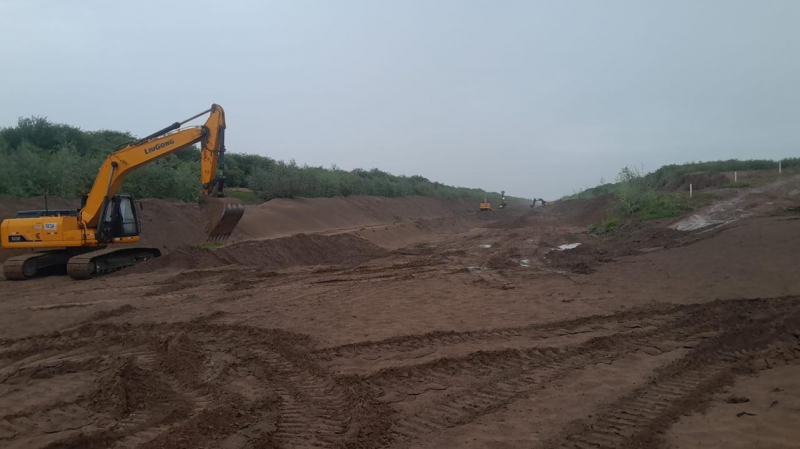 Se intensifican los trabajos en el río Pilcomayo con miras a las próximas riadas